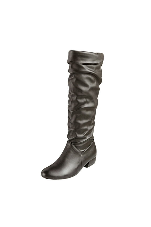 High High Knee Riding Boots Boots Heels Flat Winter Women's Women's Boots Women High Heel Boots Knee High Taupe Boots for Women Womens Boots Knee High Wide Calf Boot Socks Women Knee High Ruffle High
