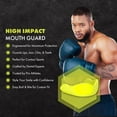 thumbnail image 1 of High-Impact Mouth Guard – Sports Mouthguard for Boxing, Football, Hockey, Lacrosse & Basketball, Protects Teeth & Jaw, Protective Mouthpiece for Adults & Youth, 1 of 8