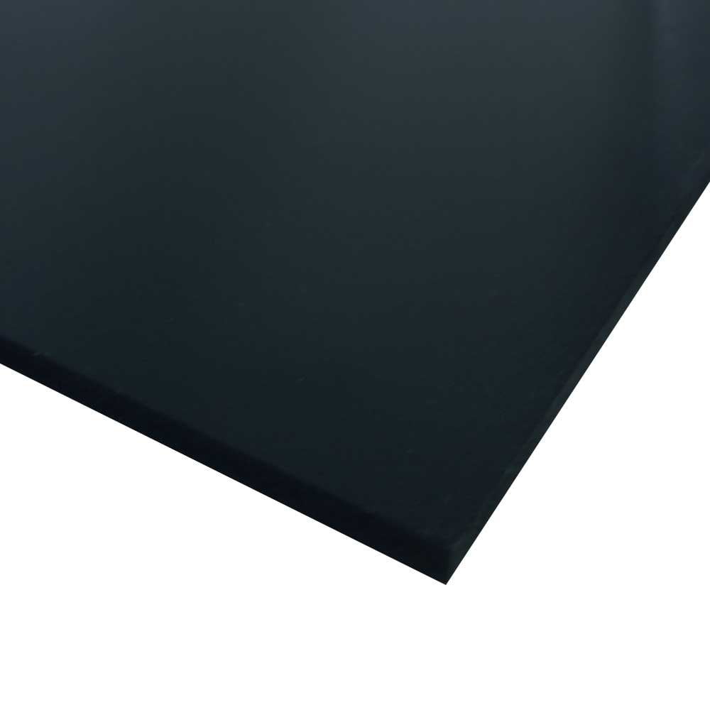 High Impact Plastic Sheet .030" x 48" x 96" Black