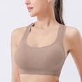 thumbnail image 1 of High Impact Sports Bras for Women,Racerback Running Fashion Solid Color Seamless Back Yoga Bra Shaping And Breast Collection Cingerie Sports Bras, 1 of 4