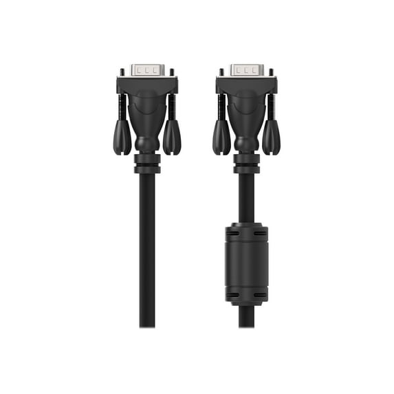 High-Integrity VGA/SVGA Monitor Cable, HDDB15 Connectors, 6 ft. (BLKF3H98206)