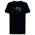 thumbnail image 1 of High Jump Gymnast Dot Art T-Shirt Men -Image by Shutterstock, Male Medium, 1 of 2