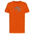 thumbnail image 1 of High Jump Gymnast Dot Art Tee Men's -Image by Shutterstock, 1 of 1