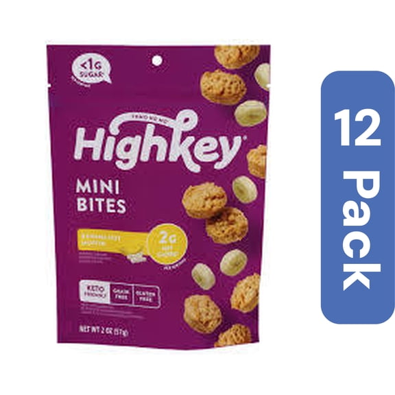 High Key Snacks Banana Nut Keto Treats 2 oz (Pack Of 12)