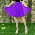 thumbnail image 1 of High Knee Skirt Quality Pleated Length Skirt Dancing Womens Adult Skirt Beach Skirt Poodle Skirts for Women Pencil Skirts for Women below Knee Preppy Skirts Skirt with Pockets Skirt Leggings for Women, 1 of 3