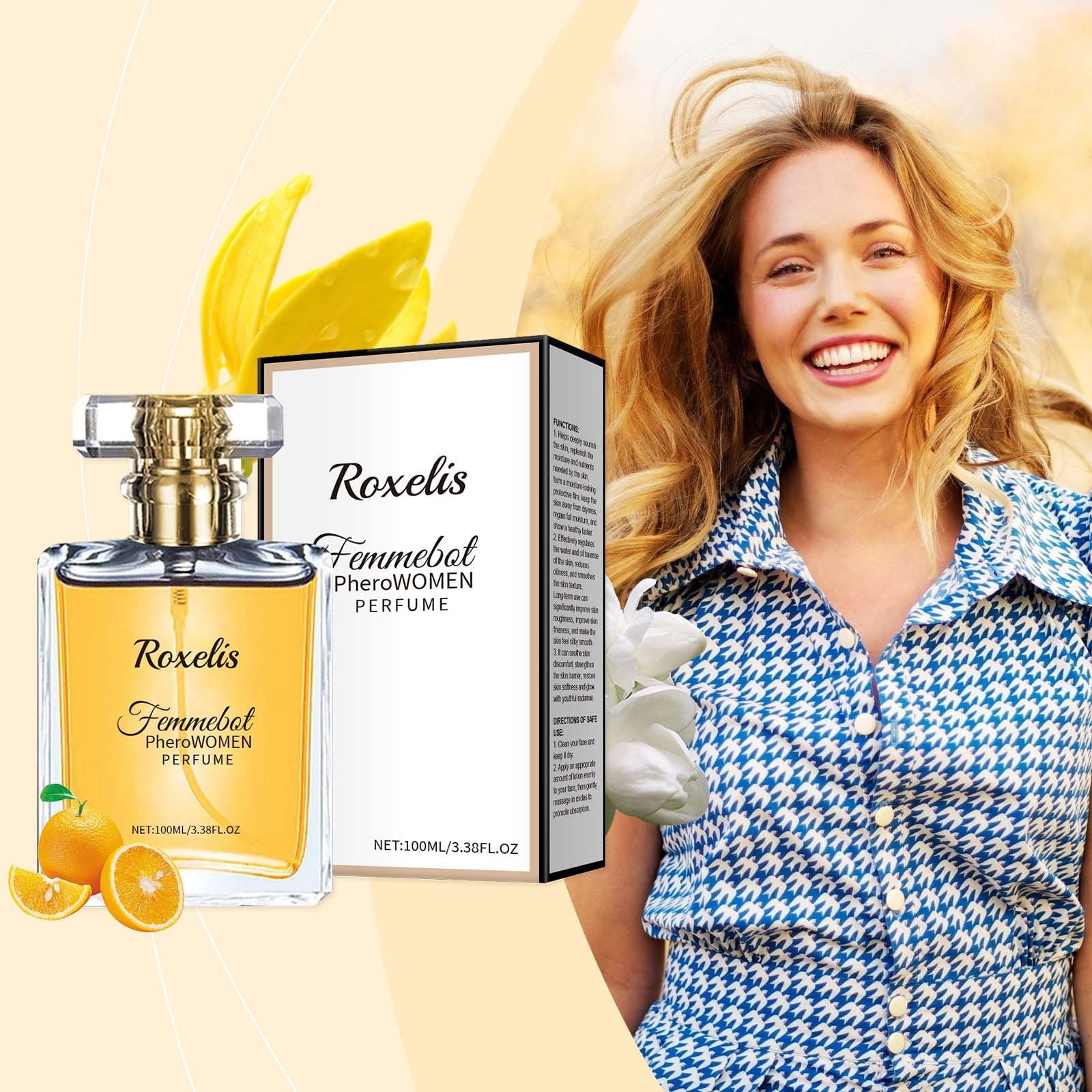 High Lasting Fresh Ladies' Perfume Natural Scent for Enhanced