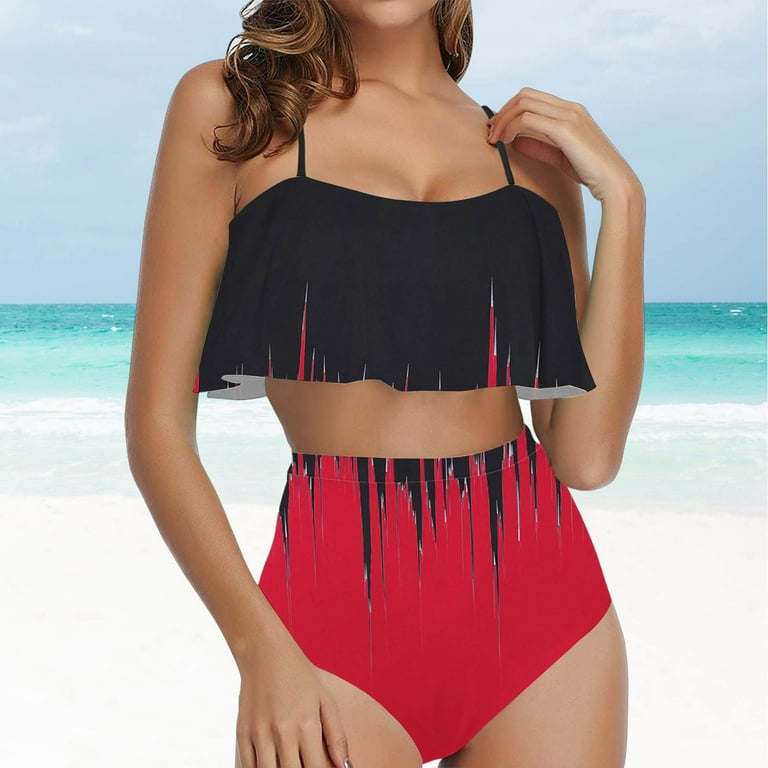 High Leg Bikini Bottoms Bra Sized Swimwear Swimming Costume for Women Tummy Control Cheeky Swimsuits for Women Bathing Suits Tummy Control Shorts