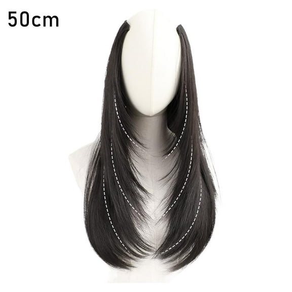 High Level One-piece Wig Increases Hair Volume, Fluffy and Invisible Hair Patch