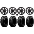 thumbnail image 1 of High Lifter HL10 14" Wheels Black 28" Carnivore Tires Sportsman RZR Ranger, 1 of 4
