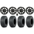 thumbnail image 1 of High Lifter HL10 14" Wheels Black 28" Terra Hook Tires Sportsman RZR Ranger, 1 of 4