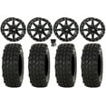 thumbnail image 1 of High Lifter HL10 14" Wheels Black 28" XComp ATR Tires Sportsman 550 850 1000, 1 of 4