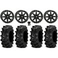 thumbnail image 1 of High Lifter HL10 14" Wheels Black 30" Cryptid Tires Sportsman RZR Ranger, 1 of 4