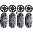 thumbnail image 1 of High Lifter HL10 14" Wheels Black 30" MotoClaw Tires Sportsman RZR Ranger, 1 of 4