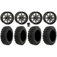thumbnail image 1 of High Lifter HL10 14" Wheels Smoke 29" Dual Threat Tires Sportsman RZR Ranger, 1 of 5