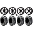 thumbnail image 1 of High Lifter HL10 20" Wheels Black 33" Bogger Tires Sportsman RZR Ranger, 1 of 4