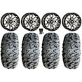 thumbnail image 1 of High Lifter HL21 14" Wheels Machined 28" MotoClaw Tires Kawasaki Teryx Mule, 1 of 4