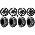 thumbnail image 1 of High Lifter HL21 20" Wheels Bk 33" Bogger Tires Sportsman RZR Ranger, 1 of 4