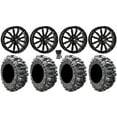 thumbnail image 1 of High Lifter HL21 20" Wheels Bk 35" Bogger Tires Polaris RZR Turbo R & Pro R Ranger 1500 Xpedition, 1 of 4