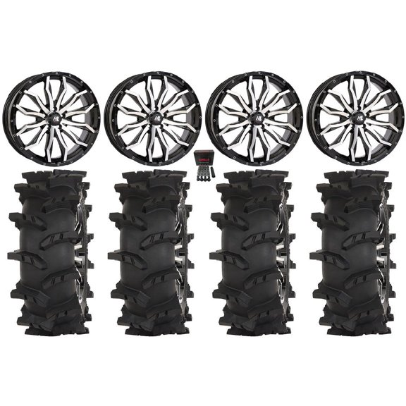 High Lifter HL21 20" Wheels Mh 33" Outlaw Max Tires Polaris RZR Turbo R & Pro R Ranger 1500 Xpedition