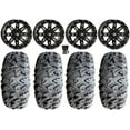 thumbnail image 1 of High Lifter HL22 14" Wheels Black 27" MotoClaw Tires Can-Am Maverick X3 / Honda Pioneer 1000 / Talon, 1 of 4