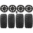 thumbnail image 1 of High Lifter HL22 14" Wheels Black 27" Reptile Tires Kawasaki Teryx Mule, 1 of 4