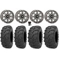 thumbnail image 1 of High Lifter HL22 14" Wheels Gunmetal 28" Bear Claw EVO Tires Polaris RZR XP 1000 / PRO XP / Ranger XP 900/1000, 1 of 4