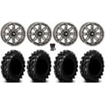 thumbnail image 1 of High Lifter HL22 14" Wheels Gunmetal 29.5" Swamp Lite Tires Polaris RZR XP 1000 / PRO XP / Ranger XP 900/1000, 1 of 4