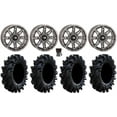 thumbnail image 1 of High Lifter HL22 14" Wheels Gunmetal 30" Intimidator Tires Sportsman RZR Ranger, 1 of 4