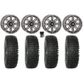 thumbnail image 1 of High Lifter HL22 14" Wheels Gunmetal 30" RC500 Tires Sportsman RZR Ranger, 1 of 4