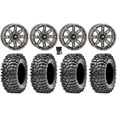 thumbnail image 1 of High Lifter HL22 14" Wheels Gunmetal 30" Roxxzilla 396 Tires Polaris RZR XP 1000 / PRO XP / Ranger XP 900/1000, 1 of 4