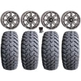 thumbnail image 1 of High Lifter HL22 14" Wheels Gunmetal 31" MotoHammer Tires Sportsman RZR Ranger, 1 of 4