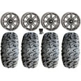 thumbnail image 1 of High Lifter HL22 14" Wheels Gunmetal 32" MotoClaw Tires Sportsman RZR Ranger, 1 of 4