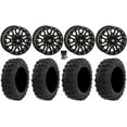 thumbnail image 1 of High Lifter HL23 Bdlk 14" Wheels Bk 26" Dual Threat Tires Sportsman RZR Ranger, 1 of 5