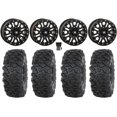 thumbnail image 1 of High Lifter HL23 Bdlk 14" Wheels Bk 27" Roctane T4 Tires Can-Am Maverick X3 / Honda Pioneer 1000 / Talon, 1 of 4