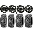 thumbnail image 1 of High Lifter HL23 Bdlk 14" Wheels Bk 28" Bear Claw HTR Tires KawasakiMule ProFXT, 1 of 4