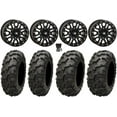 thumbnail image 1 of High Lifter HL23 Bdlk 14" Wheels Bk 30" Blackwater Tires Kawasaki Mule Pro FXT, 1 of 4
