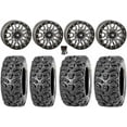thumbnail image 1 of High Lifter HL23 Bdlk 14" Wheels Gm 28" Bear Claw HTR Tires KawasakiMule ProFXT, 1 of 4