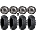 thumbnail image 1 of High Lifter HL23 Bdlk 14" Wheels Gm 28" Versa Cross V3 Tires KawasakiMule ProFXT, 1 of 4