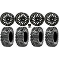 thumbnail image 1 of High Lifter HL23 Bdlk 15" Wheels Bk 32" Roxxzilla Tires Can-Am Commander Maverick Renegade Outlander Defender, 1 of 4