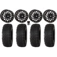 thumbnail image 1 of High Lifter HL23 Bdlk 15" Wheels Bk 35" Roctane STX Tires Sportsman RZR Ranger, 1 of 4