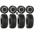 thumbnail image 1 of High Lifter HL23 Bdlk 15" Wheels Bk 35" XC450 Tires Polaris RZR XP 1000 / PRO XP / Ranger XP 900/1000, 1 of 4