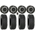 thumbnail image 1 of High Lifter HL23 Bdlk 15" Wheels Bk 35" XT400 Tires Polaris RZR XP 1000 / PRO XP / Ranger XP 900/1000, 1 of 4