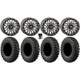 thumbnail image 1 of High Lifter HL23 Bdlk 15" Wheels Gm 33" MotoRally Tires Kawasaki Mule Pro FXT, 1 of 4