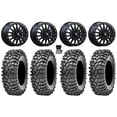 thumbnail image 1 of High Lifter HL24 Bdlk 15"Wheels Bk +68mm 32"Roxxzilla 396 Tires Maverick R, 1 of 4