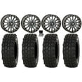 thumbnail image 1 of High Lifter HL24 Bdlk 15" Wheels Dt +68mm 35" XComp ATR Tires Can-Am Maverick R, 1 of 4