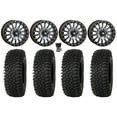 thumbnail image 1 of High Lifter HL24 Beadlock 15" Wheels Dark Tint 37" Roctane STX Tires Polaris RZR Turbo R & Pro R Ranger 1500 Xpedition, 1 of 4