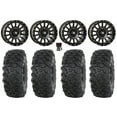 thumbnail image 1 of High Lifter HL25 15" Wheels Bk 30" Roctane T4 Tires Kawasaki Mule Pro FXT, 1 of 4