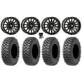 thumbnail image 1 of High Lifter HL25 15" Wheels Bk 32" Alpha Tires Can-Am Maverick X3 / Honda Pioneer 1000 / Talon, 1 of 4
