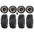 thumbnail image 1 of High Lifter HL25 15" Wheels Bk 35" Roctane T4 Tires Can-Am Maverick X3 / Honda Pioneer 1000 / Talon, 1 of 4