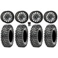 thumbnail image 1 of High Lifter HL25 15" Wheels Dt 32" Roxxzilla 396 Tires Sportsman RZR Ranger, 1 of 4
